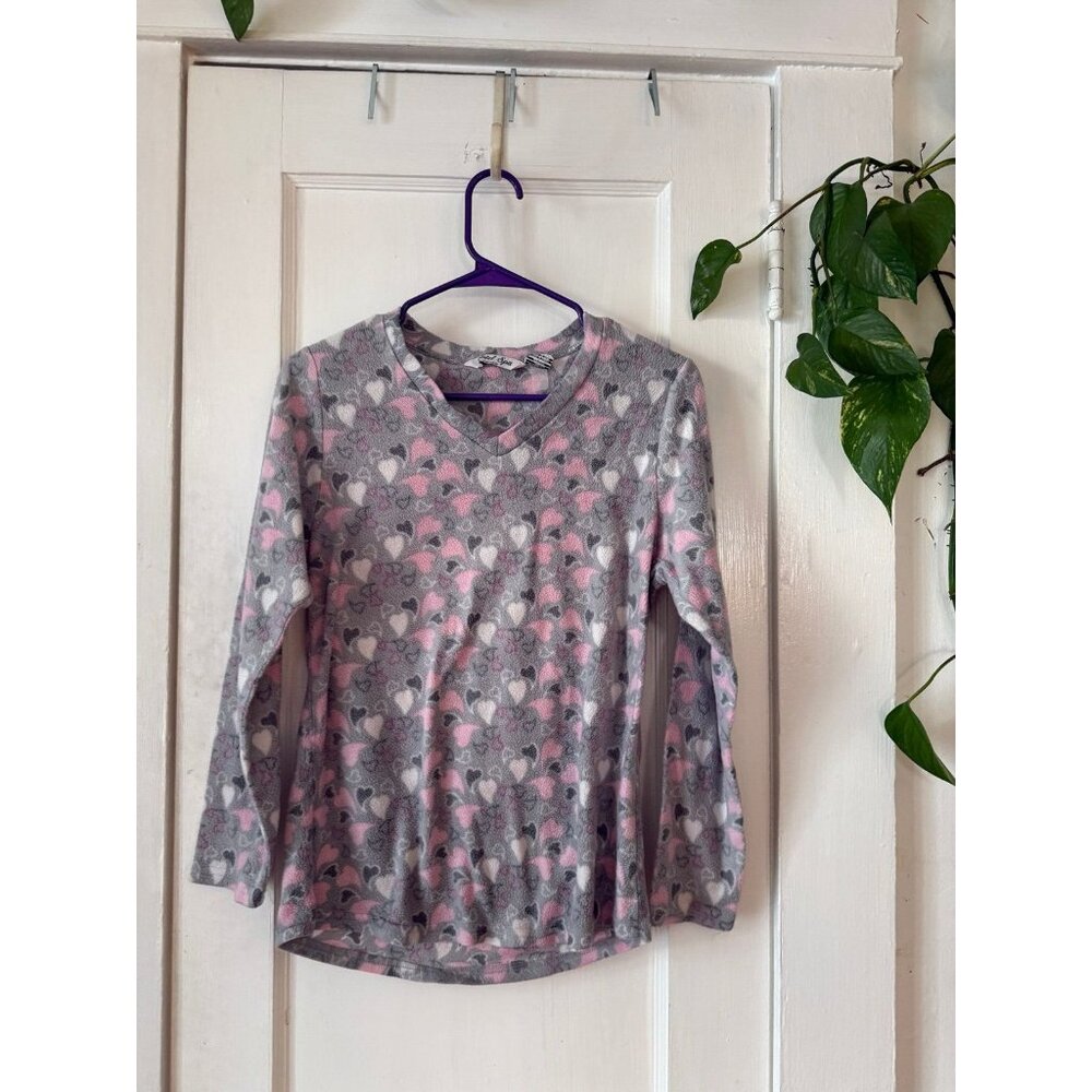 Hotel spa collection women’s size medium hearts sweater